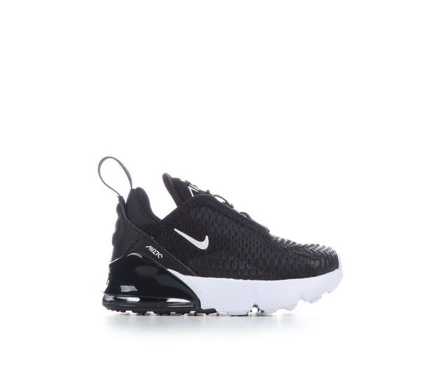 Boys' Nike Infant & Toddler 270 Running Shoes in Black/White color