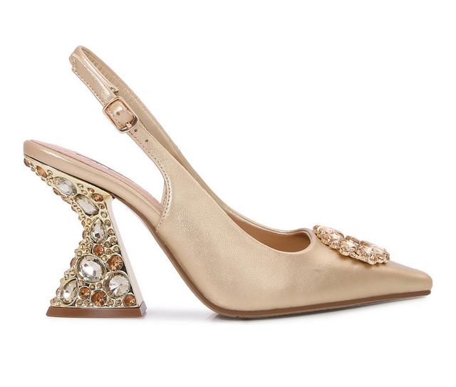 Women's Lady Couture Spotlight Pumps in Gold color