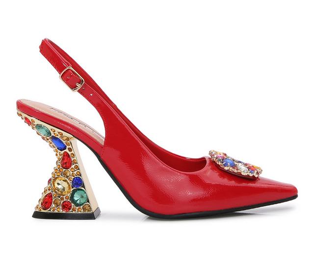 Women's Lady Couture Spotlight Pumps in Red color