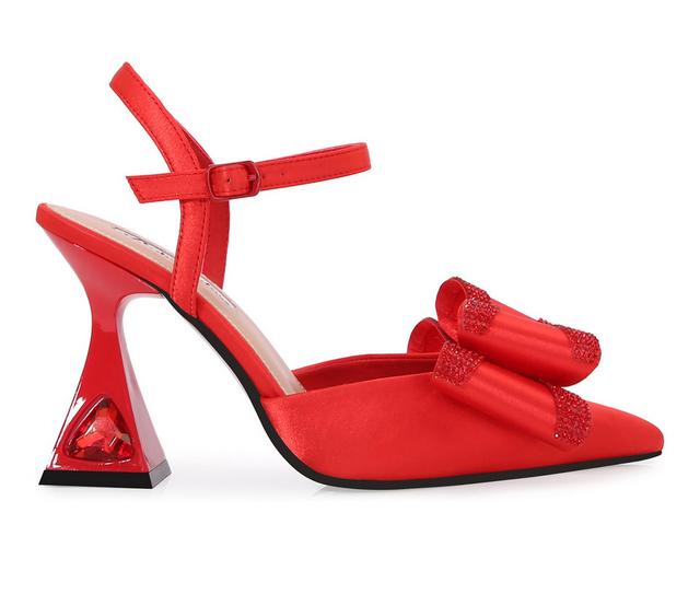 Women's Lady Couture Milly Pumps in Red color