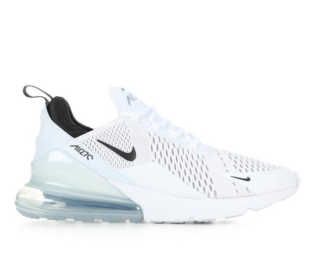 Men's Nike Air Max 270 Mens Sneakers in White/Black color