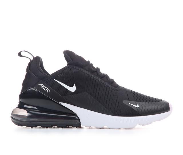 Men's Nike Air Max 270 Mens Sneakers in Black/White color