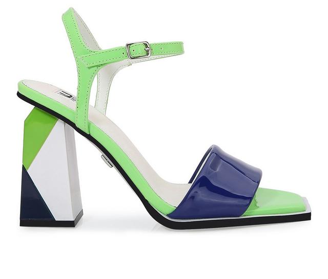 Women's Ninety Union Holly Dress Sandals in Green Multi color