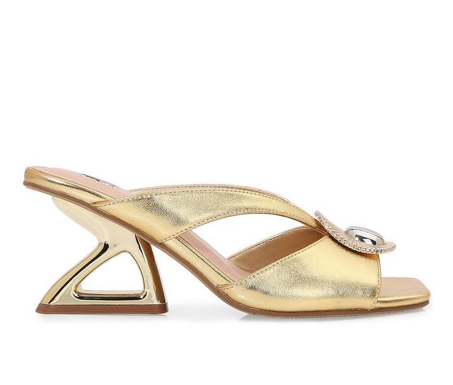 Women's Ninety Union Rina Dress Sandals in Gold color