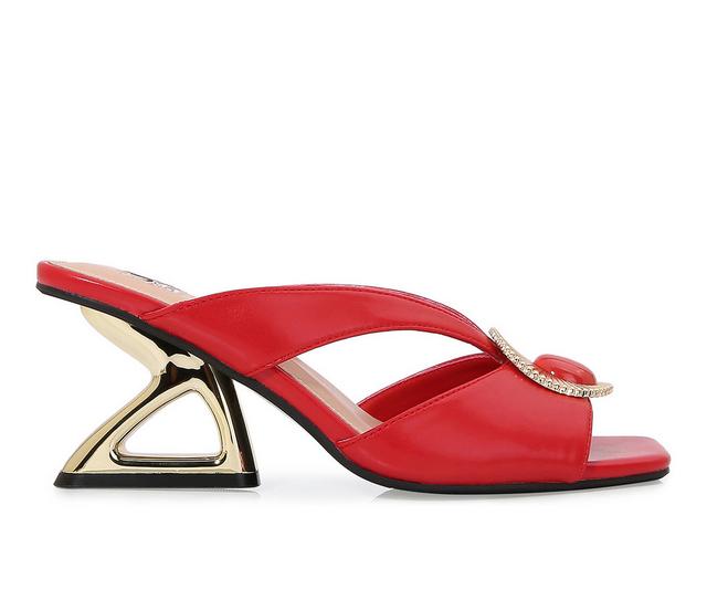 Women's Ninety Union Rina Dress Sandals in Red color