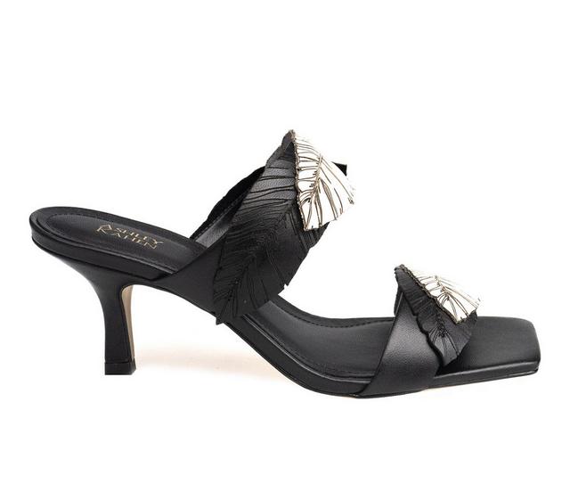 Women's Ashley Kahen Lina Dress Sandals in Black color