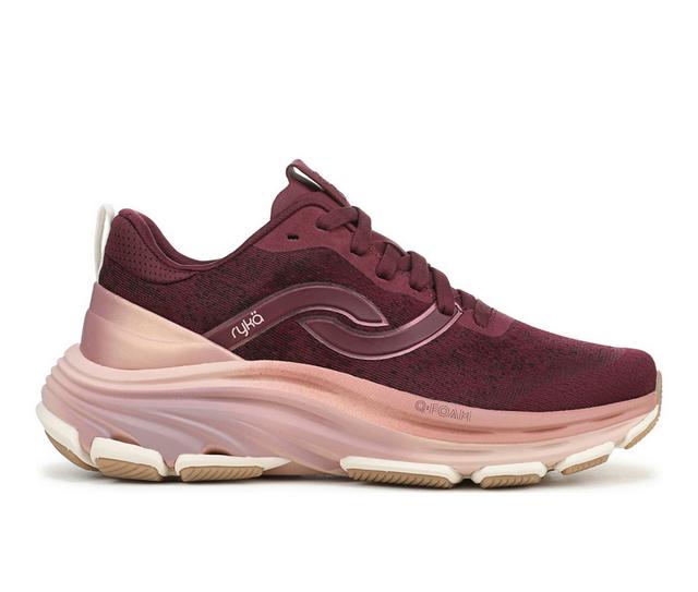 Women's Ryka Dedicate Xtra Lx Sneakers in Windsor Red color