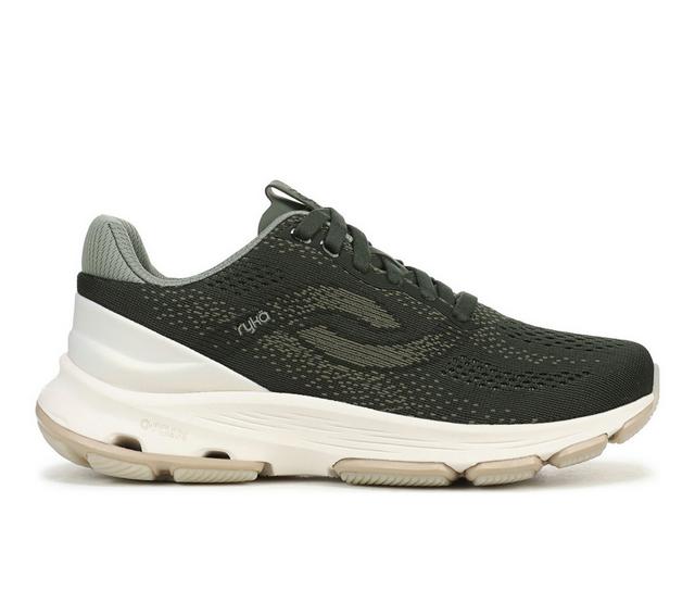 Women's Ryka Devo Stride Lx Sneakers in Alpine Green color