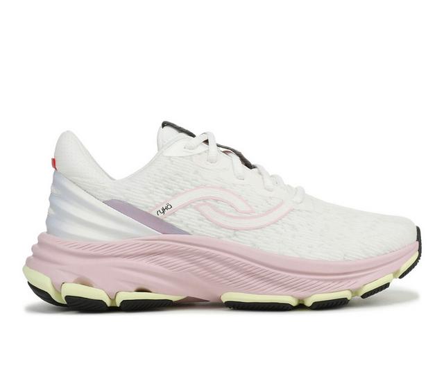 Women's Ryka Devotion X Max 2 Walking Shoes in White/Alyss color