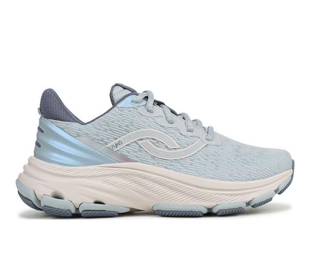 Women's Ryka Devotion X Max 2 Walking Shoes in Pearl Blue color