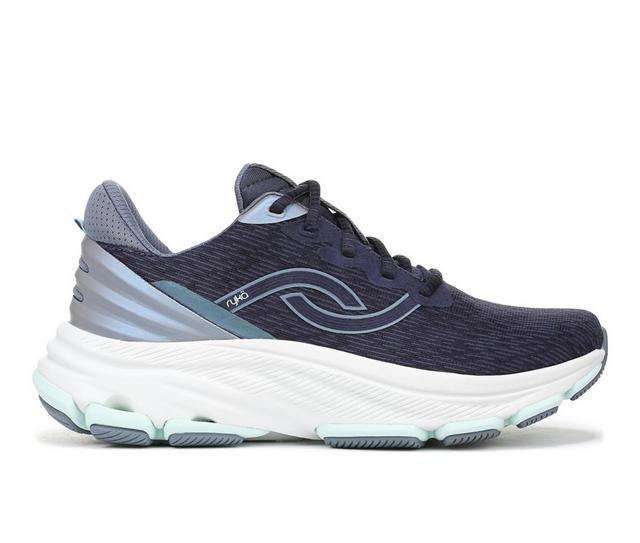 Women's Ryka Devotion X Max 2 Walking Shoes in Acadamy Blue color