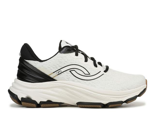 Women's Ryka Devotion X Max 2 Walking Shoes in White//Black color