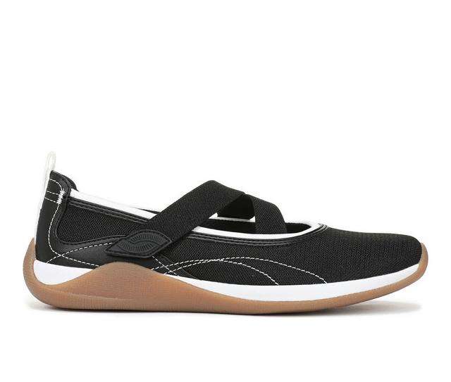 Women's Ryka Era Mary Jane Mary Jane in Black/White color