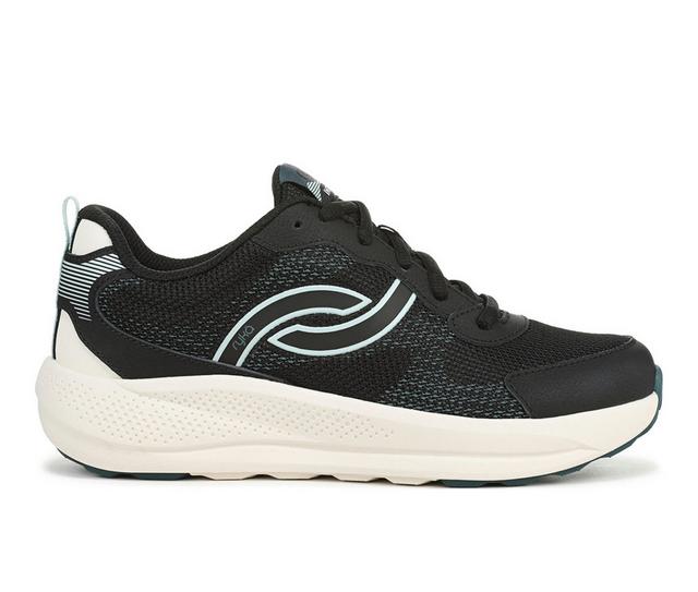 Women's Ryka Intent Walking Shoes in Black color