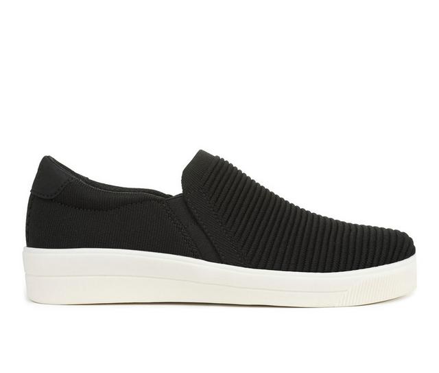 Women's Ryka Viv Ease Knit Slip-on Shoes in Black color