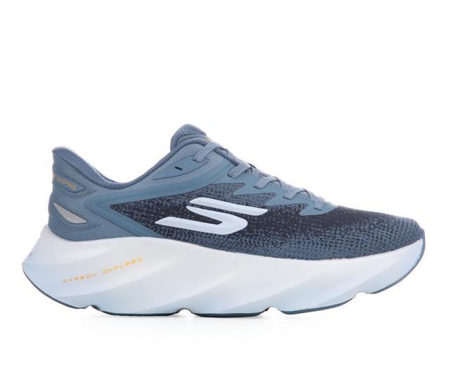 Men's Skechers 246215 Aero Burst Running Shoes in Slate color