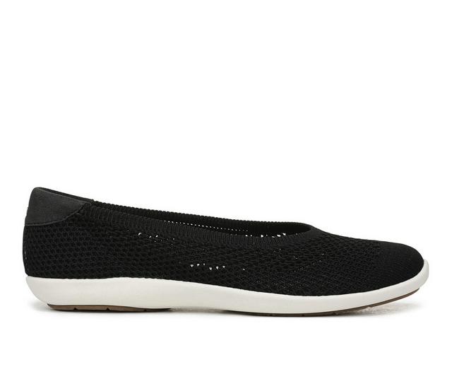Women's Ryka Clever Ballet Flats in Black color