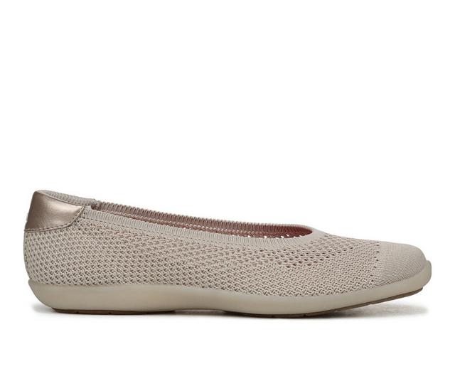Women's Ryka Clever Ballet Flats in French Beige color