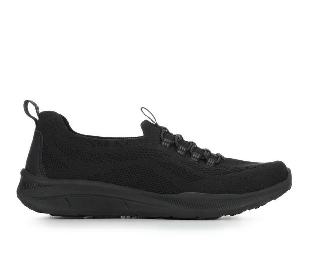 Women's Skechers Modern Comfort: Radiance 100926 Slip-On Sneakers in Black/Black color