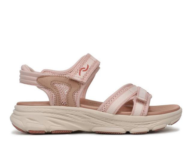 Women's Ryka Devotion Max Sandal Sandals in Cameo Blush color