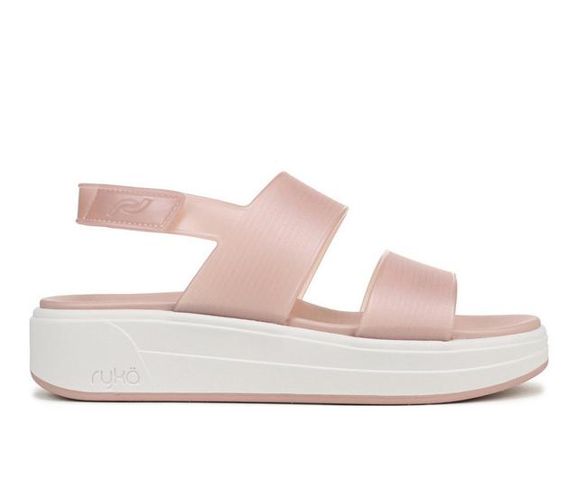 Women's Ryka Viv Sandal Sandals in Rose/Pearl color
