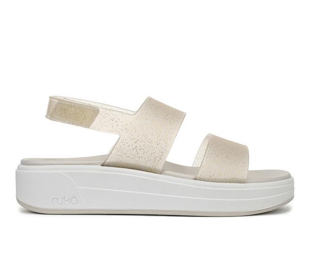Women's Ryka Viv Sandal Sandals in Gold color