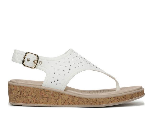 Women's LifeStride Beachy Bright Sandals in White color