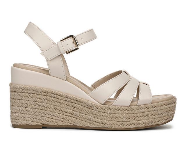 Women's LifeStride Havana Espadrille Sandals in Cream color