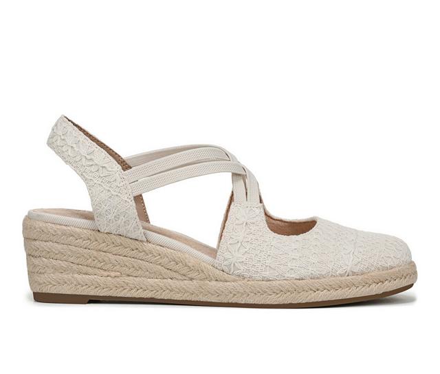 Women's LifeStride Paitence Espadrille Sandals in Beige color