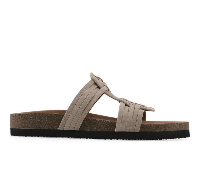 Women's White Mountain Halicore Footbed Sandals in Sandal Wood color