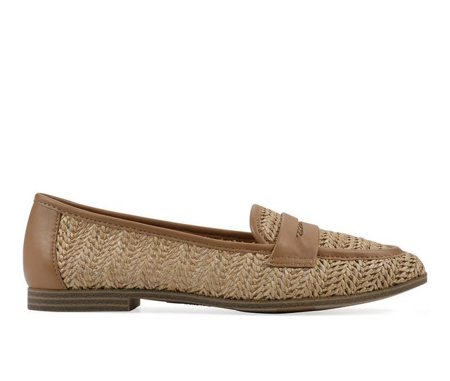 Women's White Mountain North Loafers in Dark Natural color