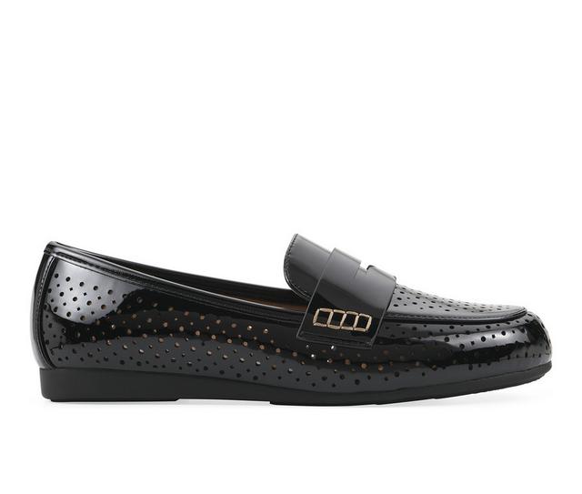 Women's White Mountain Wallace Loafers in Black color