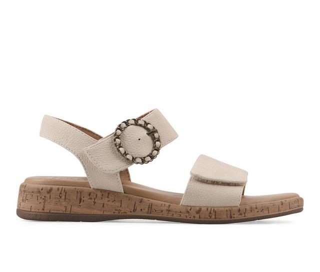 Women's Cliffs by White Mountain Bonique Sandals in Light Sand color