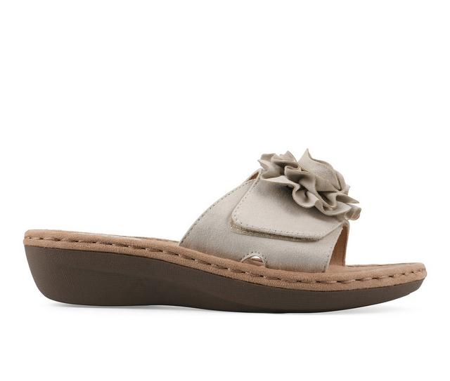 Women's Cliffs by White Mountain Casmyn Sandals in Off White color