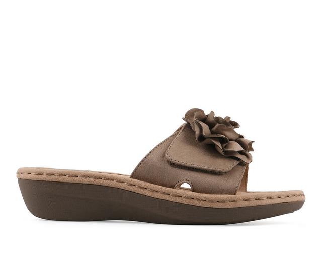 Women's Cliffs by White Mountain Casmyn Sandals in Mocha color