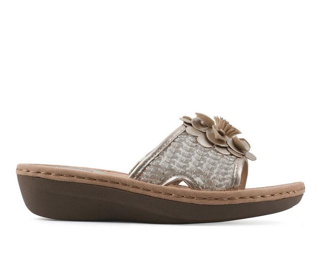 Women's Cliffs by White Mountain Chill 2 Sandals in Platino color