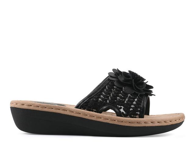 Women's Cliffs by White Mountain Chill 2 Sandals in Black color