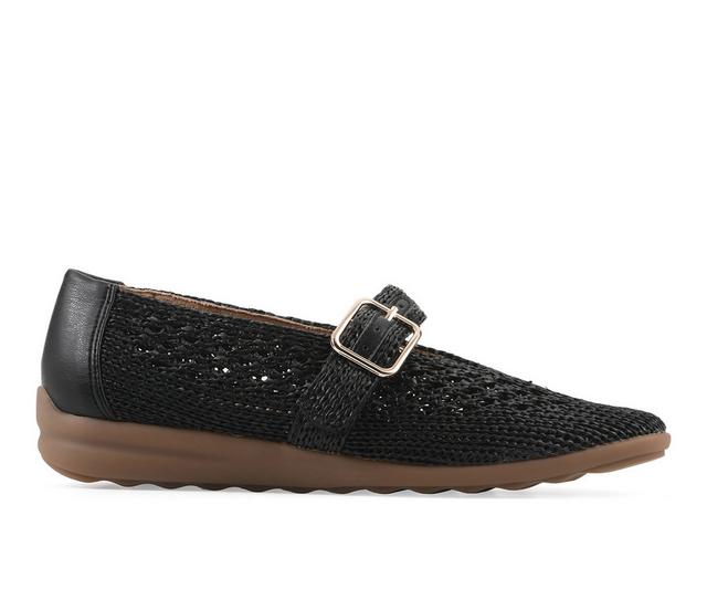 Women's Cliffs by White Mountain Cordette Flats in Black color