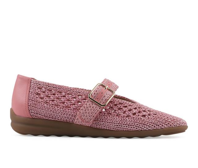 Women's Cliffs by White Mountain Cordette Flats in Peach color