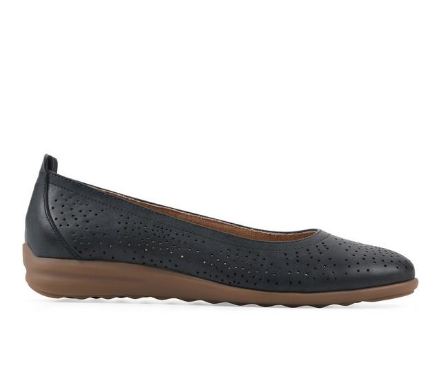 Women's Cliffs by White Mountain Cortney Flats in Navy color