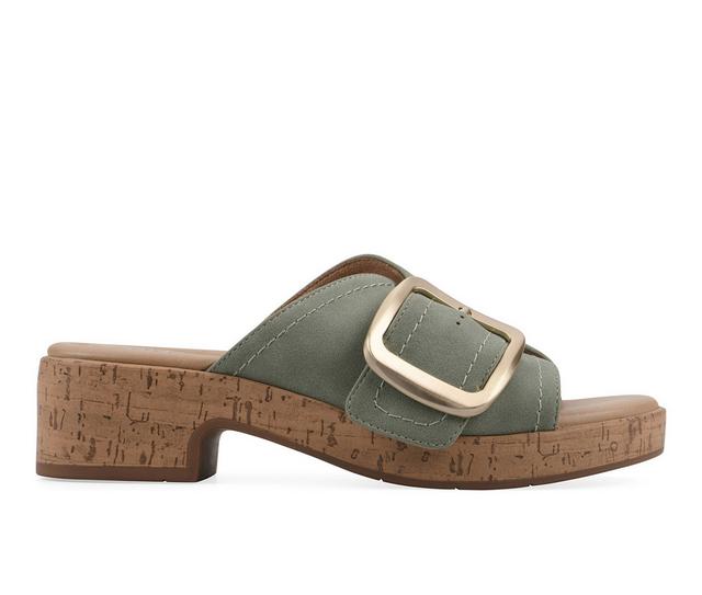 Women's Cliffs by White Mountain Filipa Sandals in Sage color