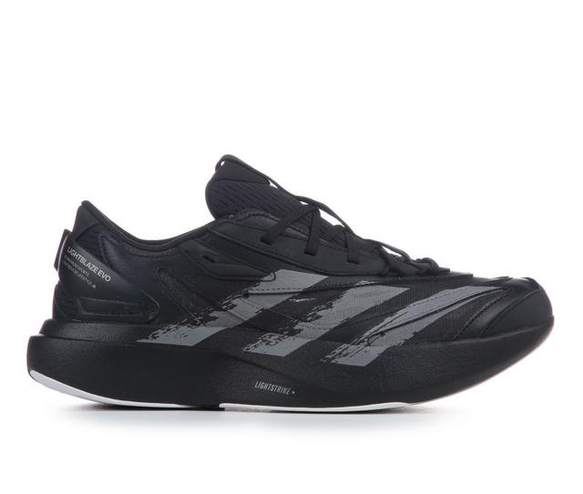 Men's Adidas Evo Blaze Running Shoes in Black/Grey color