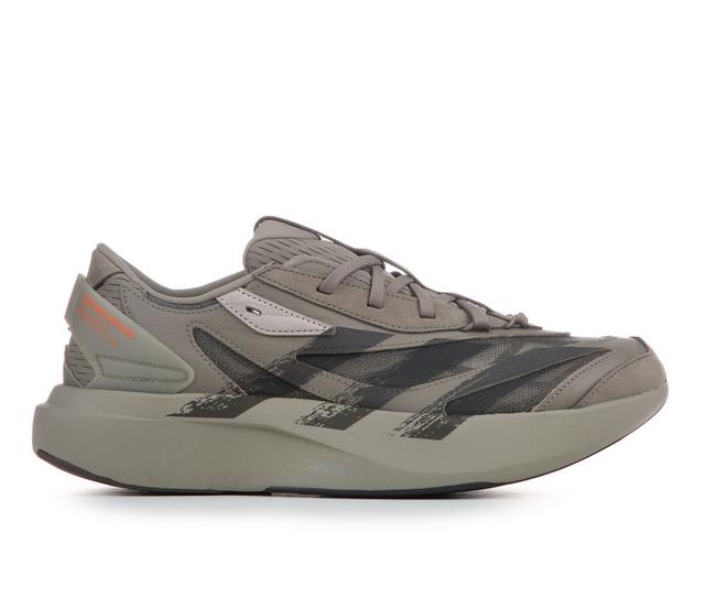 Men's Adidas Evo Blaze Running Shoes in Olive/Black color