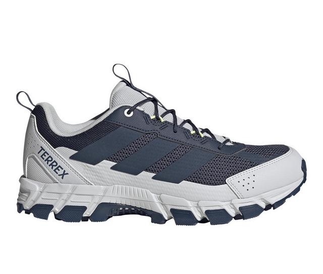 Men's Adidas Rockadia Trail Running Shoes in Navy color
