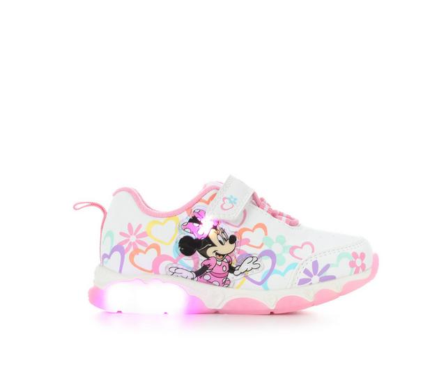 Girls' Disney Toddler & Little Kid Minnie Mouse 12 Shoes in Pink/White color