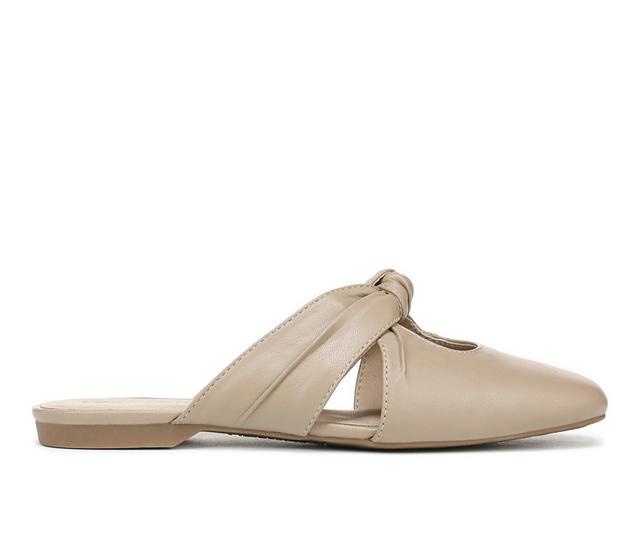 Women's LifeStride Believe Mules in Dover Tan color