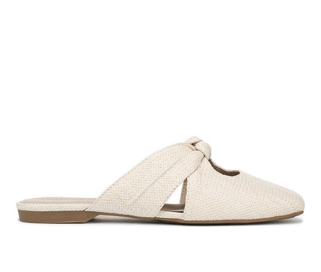 Women's LifeStride Believe Mules in Cream color