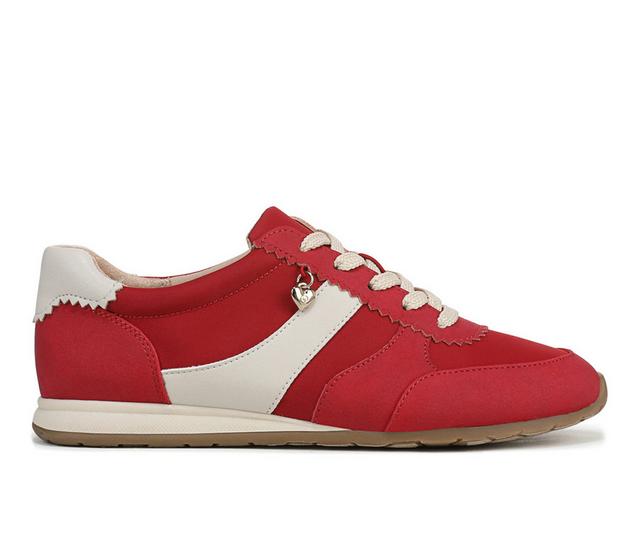 Women's LifeStride Fearless Sneakers in Fire Red color