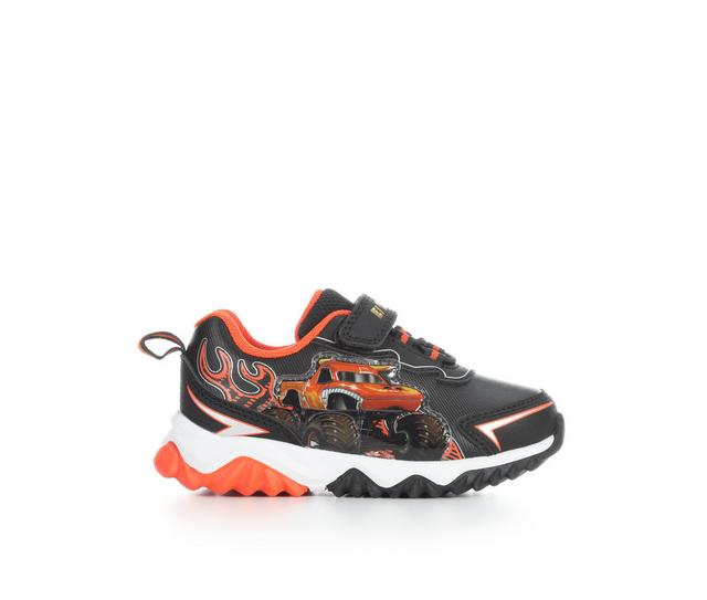 Boys' Feld Motor Sports INC Toddler & Little Kid Monster Jam 2 Sneakers in Black/ Orange color