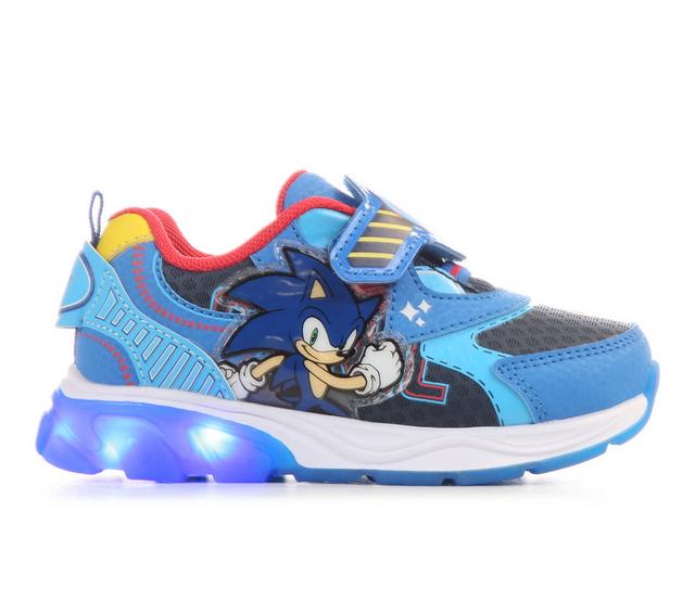 Kids' Nickelodeon Toddler & Little Kid Sonic Lighted 5 Sneakers in Blue color